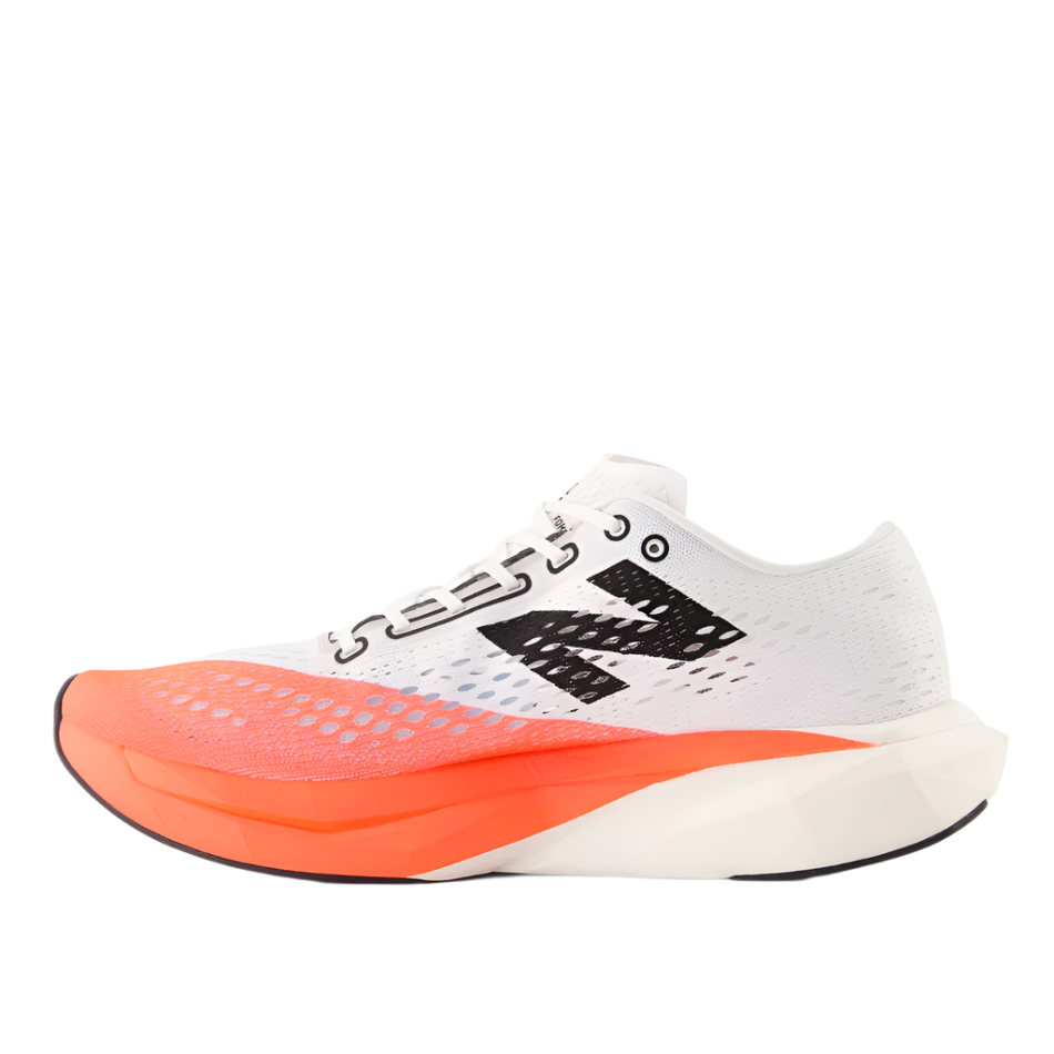 New Balance Men's Fuelcell Supercomp Pacer v2 Running Shoes in Urgent Red/White/Black AW25