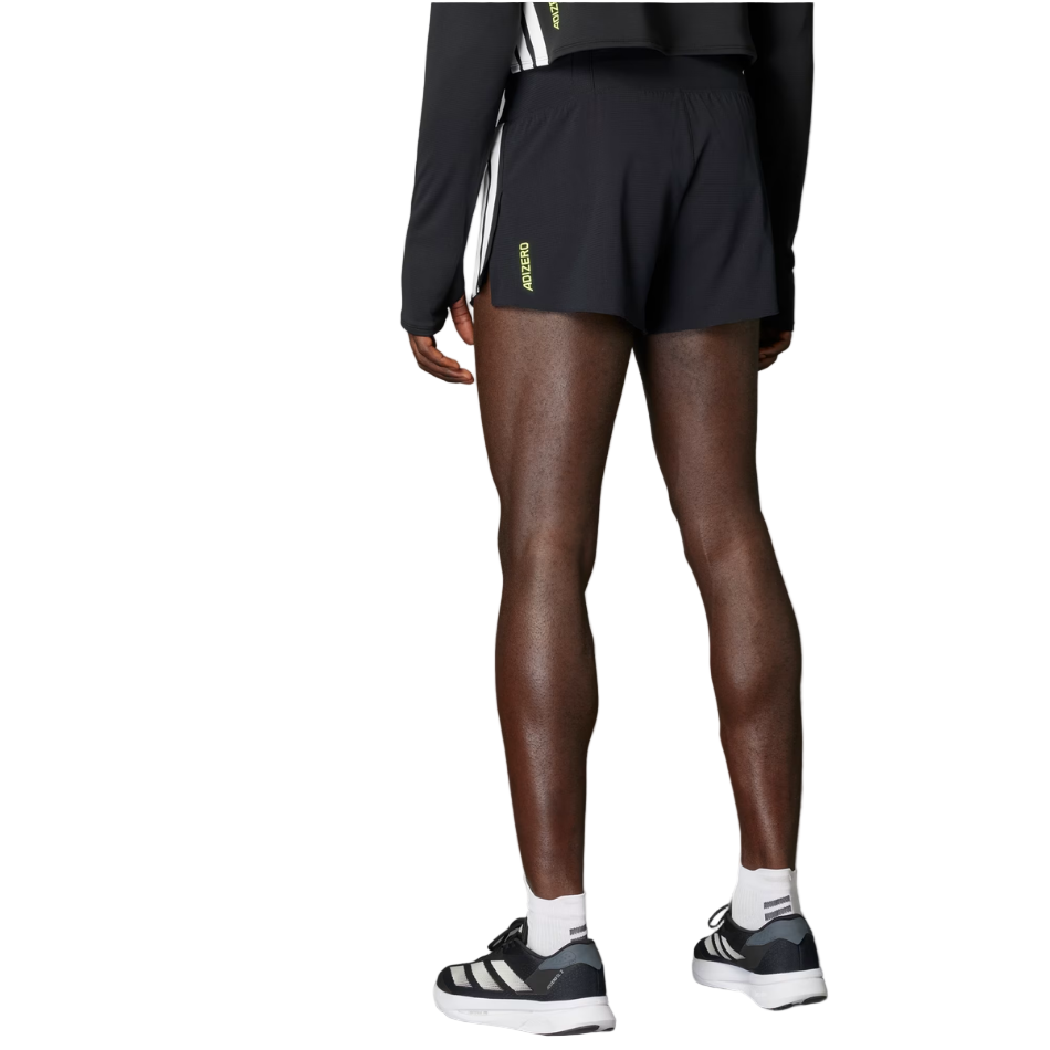 adidas Men's Adizero Running Gel Pocket Shorts in Black SS26