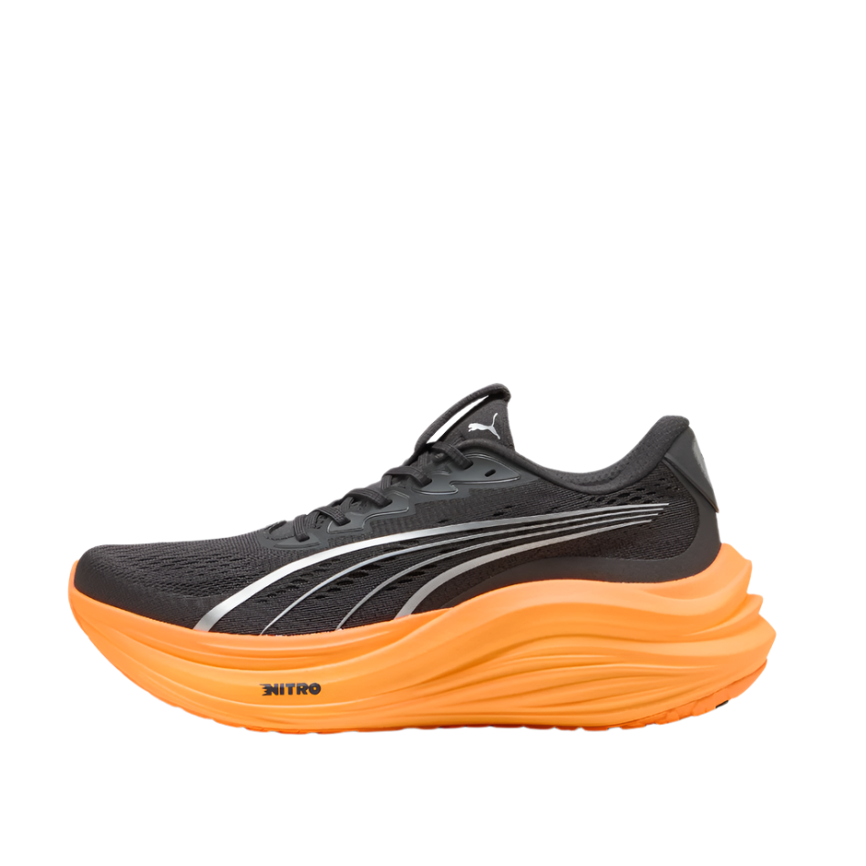 PUMA Men's MagMax NITRO Running Shoes in Dusky Gray/Heat Fire AW25