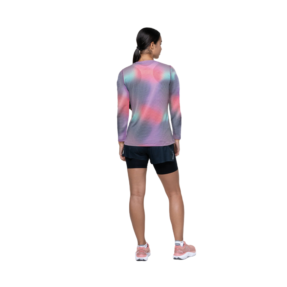 Ronhill Women's Tech Golden Hour Long Sleeved Tee in Multi Glow AW25