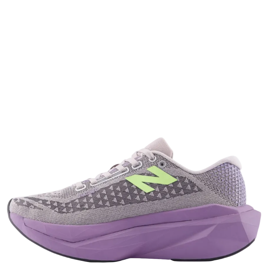 New Balance Women's FuelCell SuperComp Trainer v3 Running Shoes in Truffle Salt/Candied Violet SS26