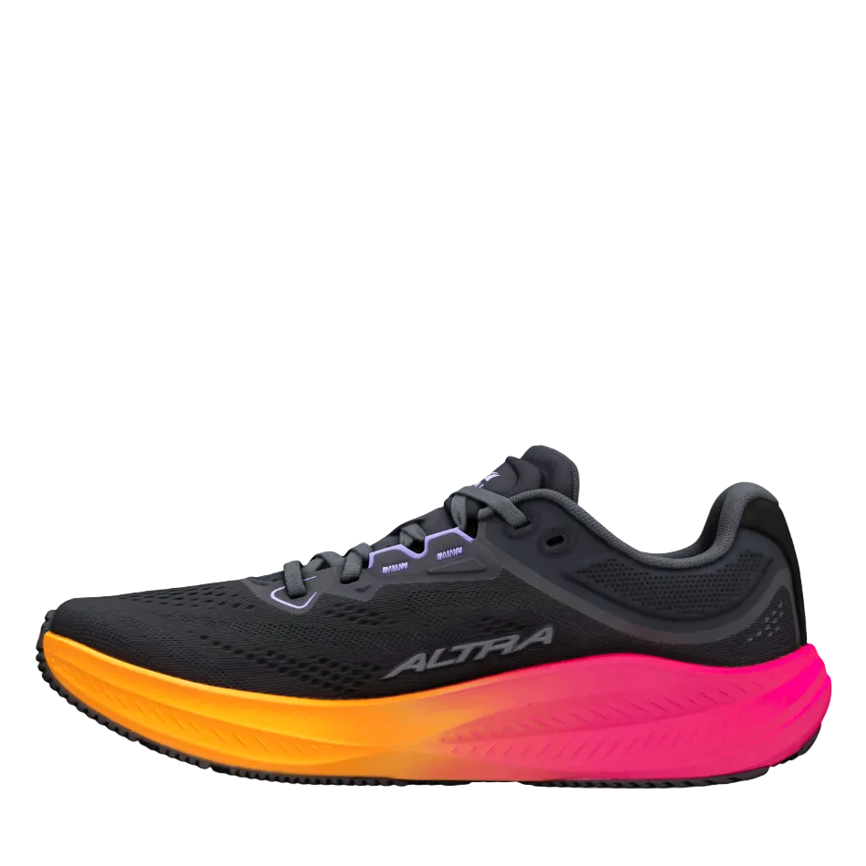 Altra Women's Torin 9 Running Shoes in Black/Black/Pink Glow AW26