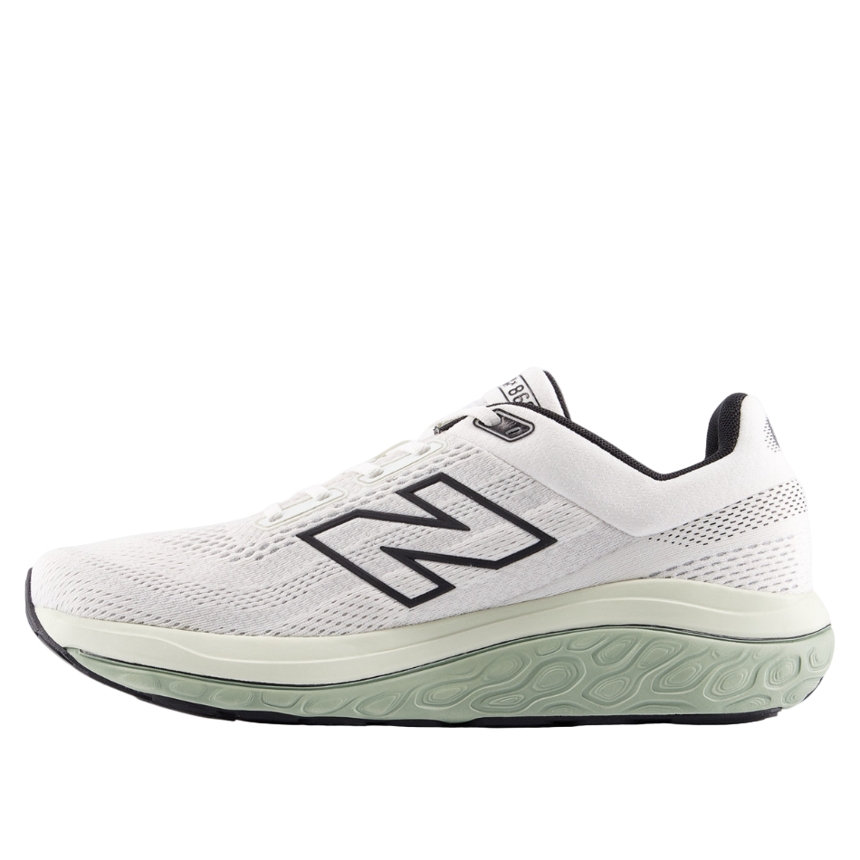 New Balance Men's 860 V14 Running Shoes in Sea Salt/Mineral/Garter Snake AW25