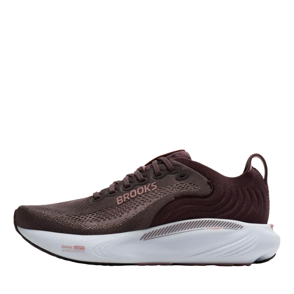 Brooks Women's Adrenaline GTS 25 Running Shoes in Raisin/Woodrose/White AW26