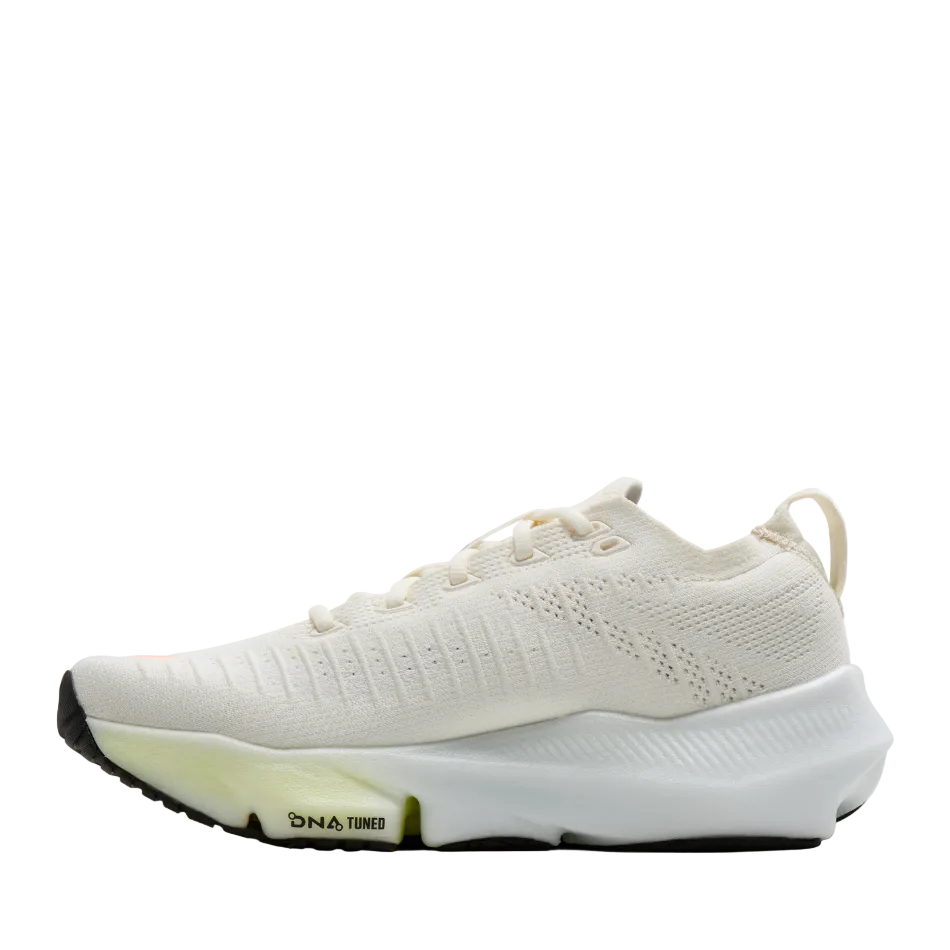 Brooks Women's Glycerin Flex Running Shoes in White/Peach/Nightlife AW26