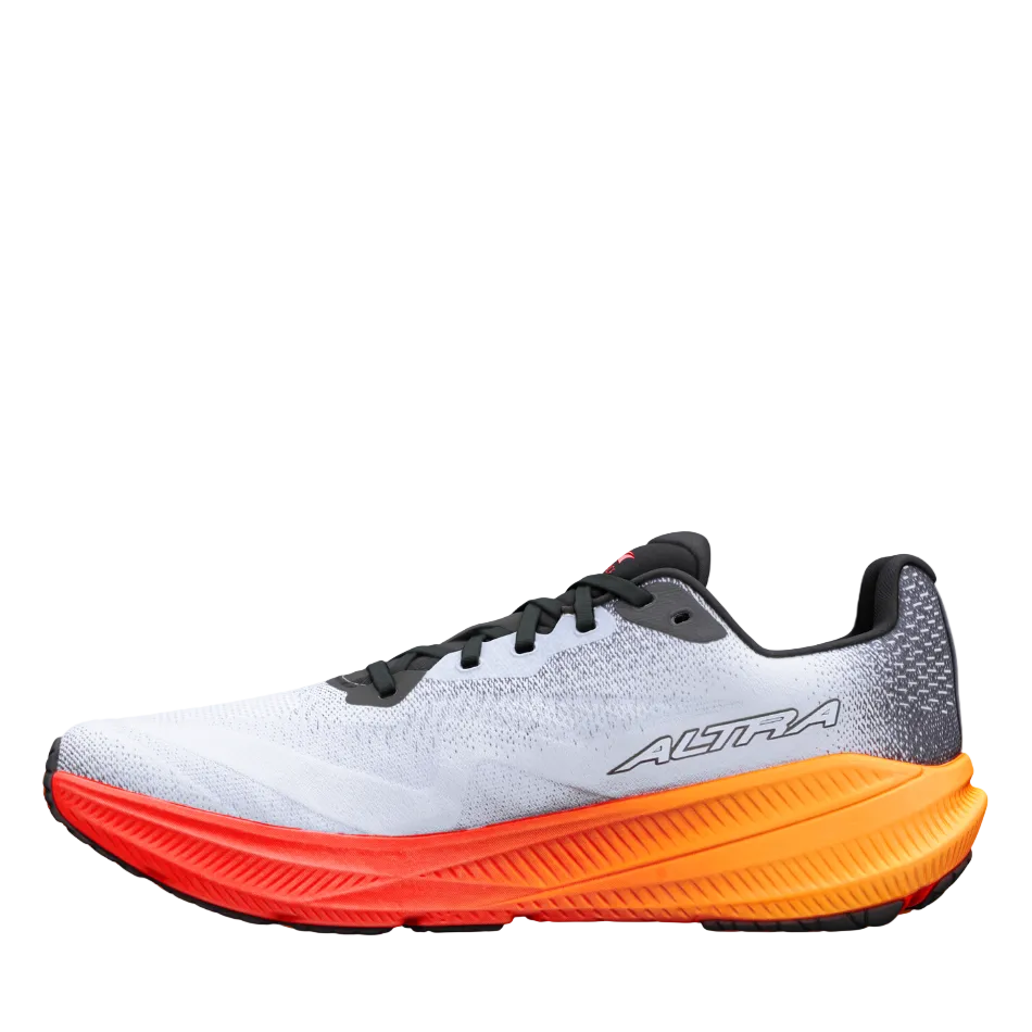 Altra Men's Experience Flow 3 Running Shoes in White/Black/Orange Pop AW26