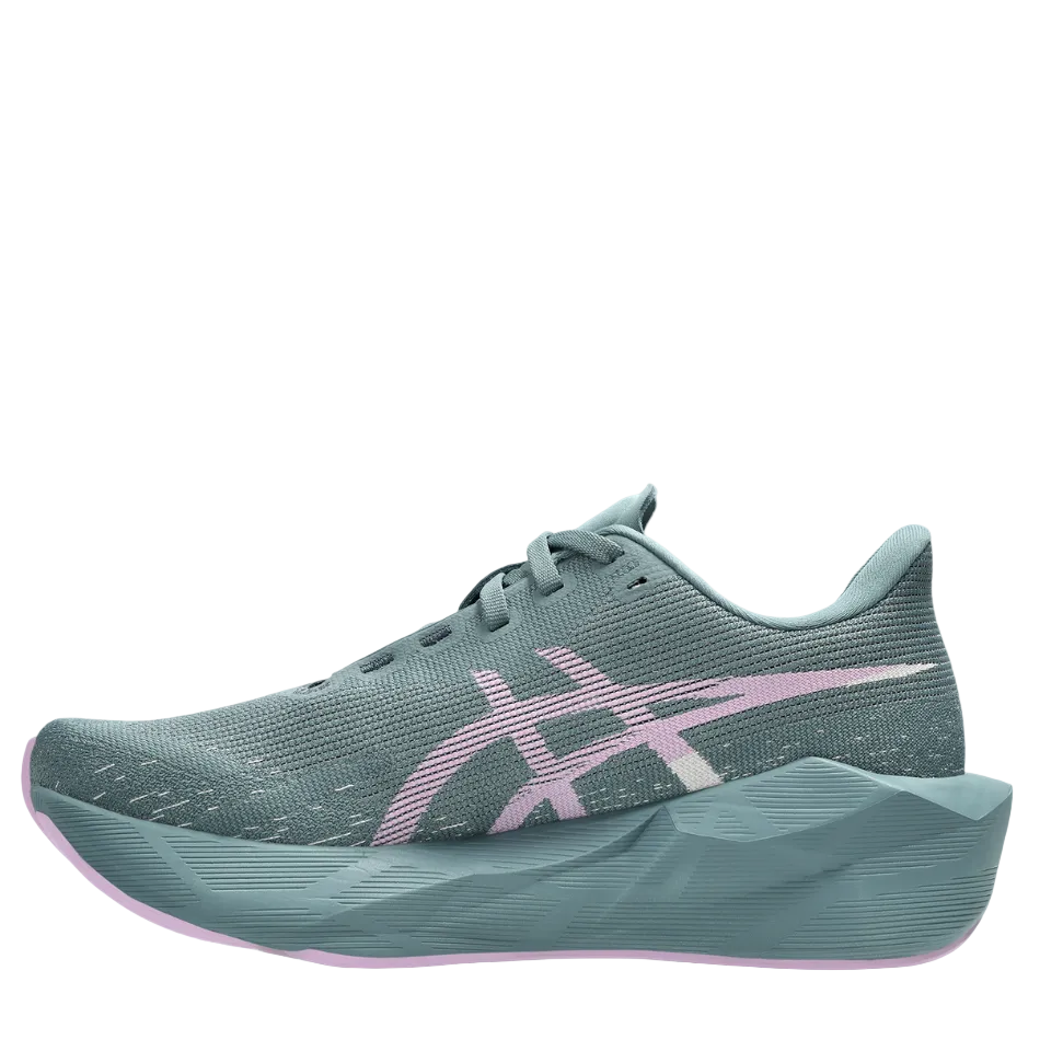 ASICS Women's NOVABLAST 6 Running Shoes in Foggy Teal/Hazy Lilac AW26