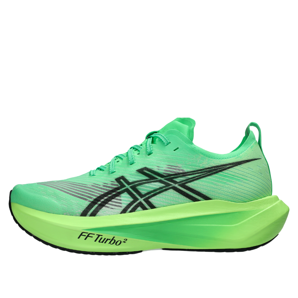 ASICS Unisex MEGABLAST EKIDEN PACK Running Shoes in Vital Green/Black SS26