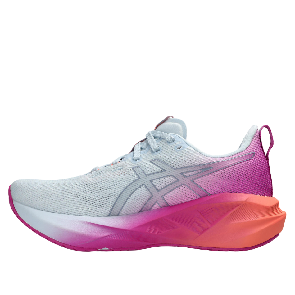 ASICS Women's NOVABLAST 5 Sunny Sizzle Running Shoes in Sky/Digital Sakura SS26