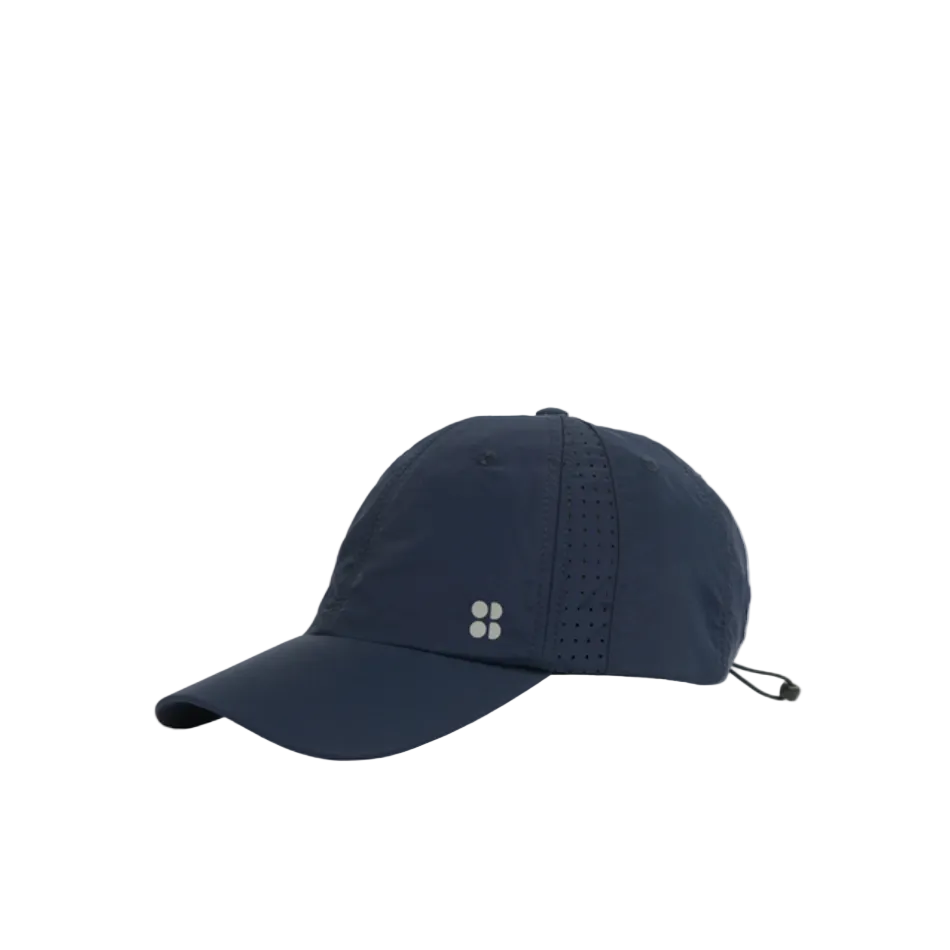 Sweaty Betty Swiftie Pace Cap in Navy Blue SS26