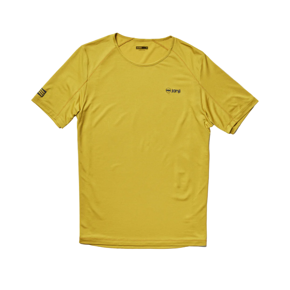 Janji Men's Run All Day Tee in Wolf Moss AW25