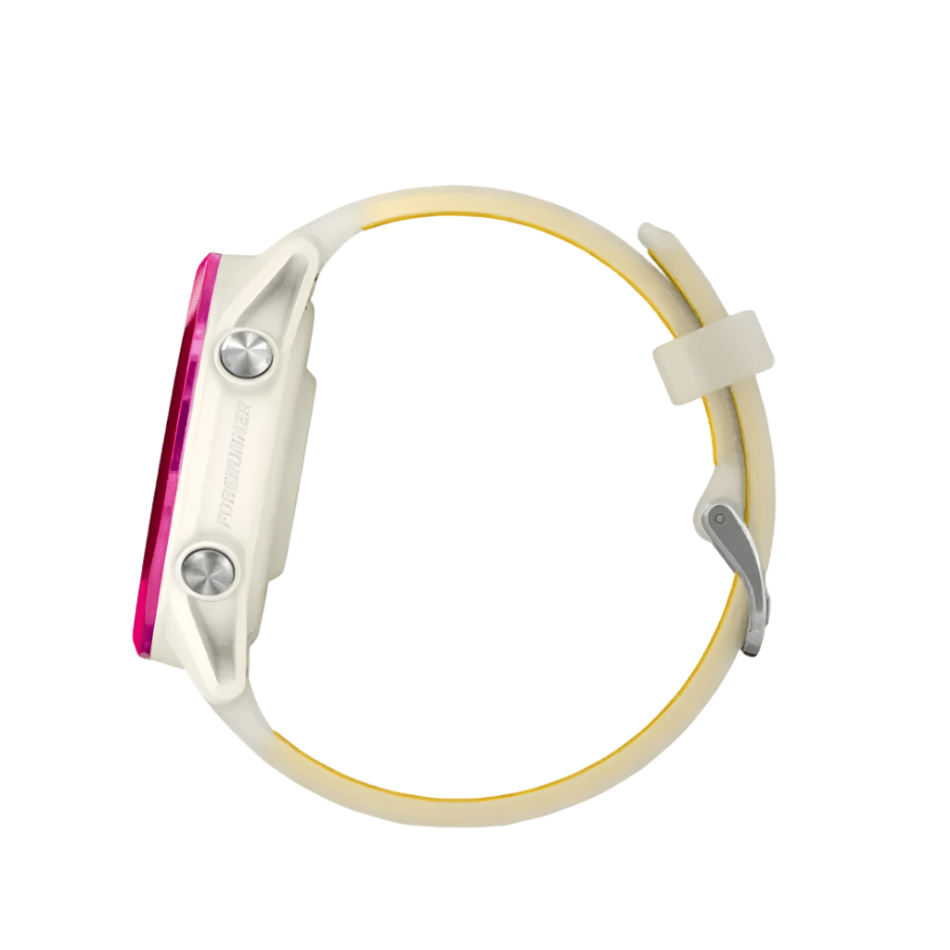 Garmin Electronics Garmin Unisex Forerunner 570 42mm GPS Running Watch in Bone/Raspberry/Mango - Up and Running