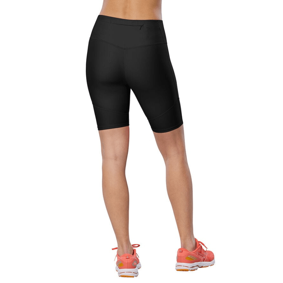 Mizuno Clothing Mizuno Women's Impulse Core Mid Tight in Black SS25 - Up and Running
