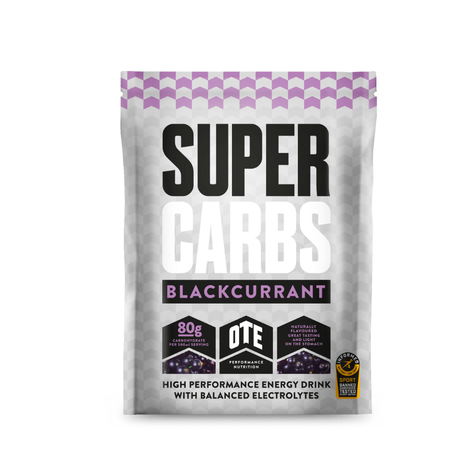 Ote Accessories Ote Blackcurrant Super Carbs Energy Drink Sachet - Up and Running
