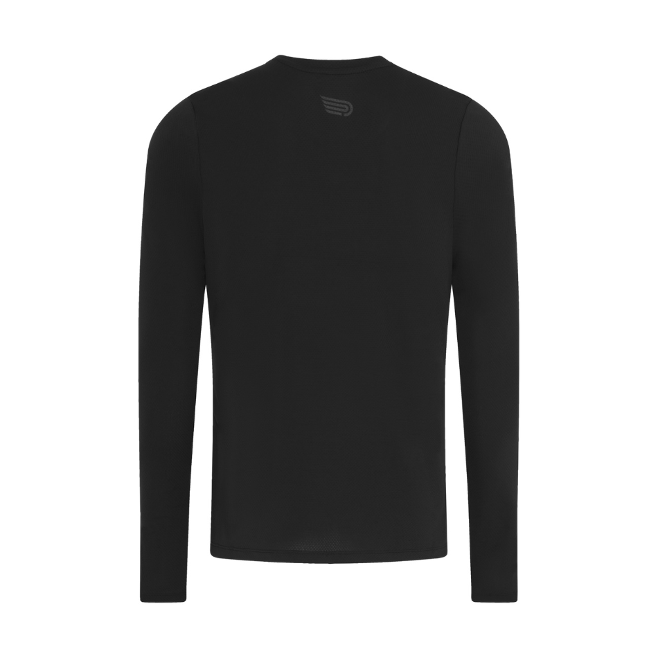 Pressio Clothing Pressio Men's Sustain Long Sleeve Top in Black AW24 - Up and Running