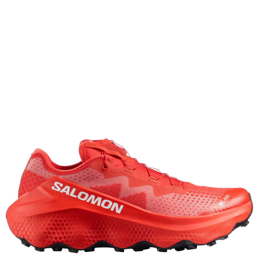 Salomon Unisex S/Lab Ultra Glide 1.5 Trail Running Shoes in Fiery Red AW25