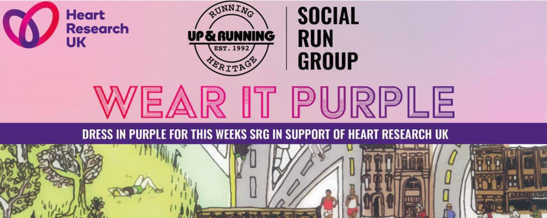 SRG Wears it Purple for Heart Research UK