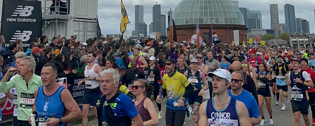 Running the streets of London: Ironmate Mark