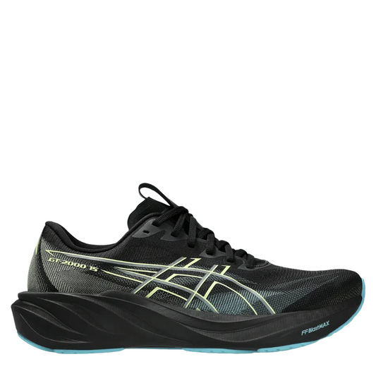 ASICS Men's GT-2000 v15 Running Shoes in Black/Energy Aqua AW26