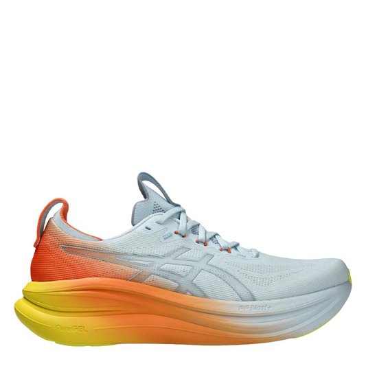 ASICS Men's GEL-NIMBUS 28 Sunny Sizzle Running Shoes in Sky/Sun Peach SS26