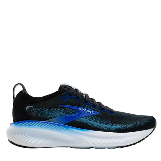 Brooks Men's Adrenaline GTS 25 Running Shoes in Black/Blue/Nantucket Breeze AW26