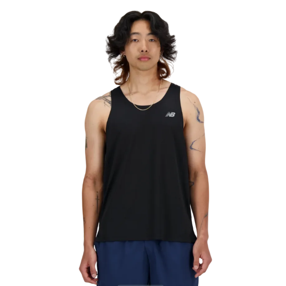 New Balance Men's Sport Essentials Tank in Black SS26