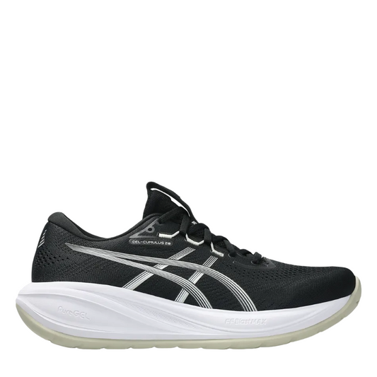 ASICS Men's CEL-CUMULUS 28 Running Shoes in Black/White AW26