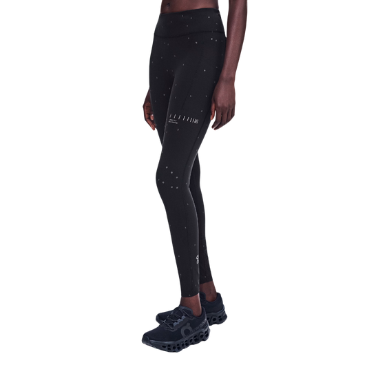 On Women's Performance Tights Lumos in Black/Eclipse AW26