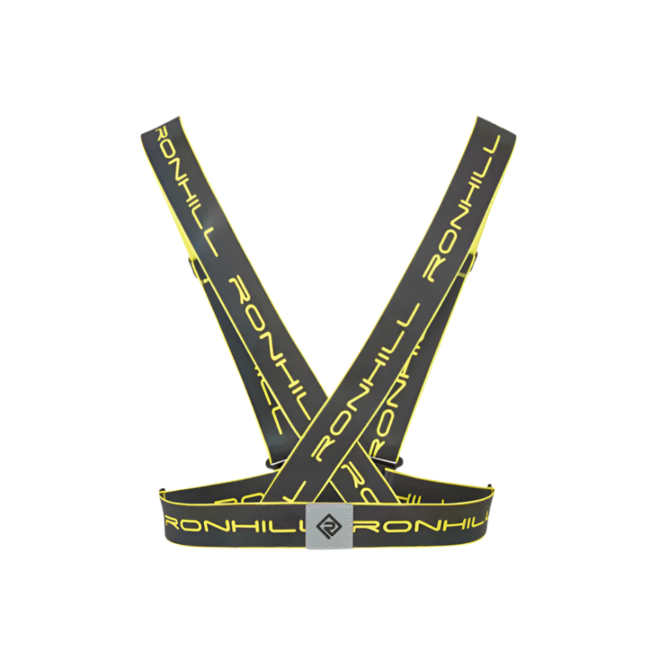 Ronhill Unisex Reflect Belt in Fluo Yellow/Reflect AW25