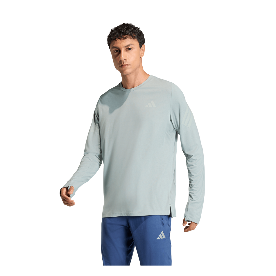 adidas Men's Adi 365 Long Sleeve Top in Wonder Sage SS26