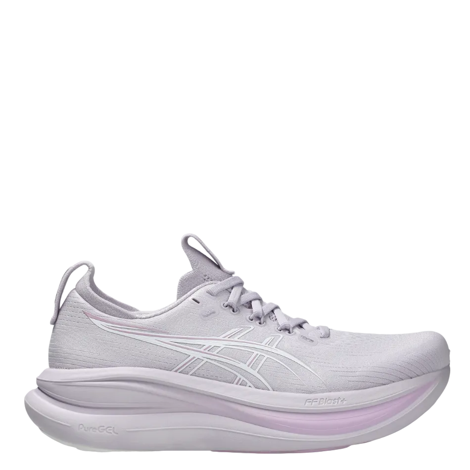 ASICS Women's GEL-NIMBUS 28 Running Shoes in Dahlia/White AW26