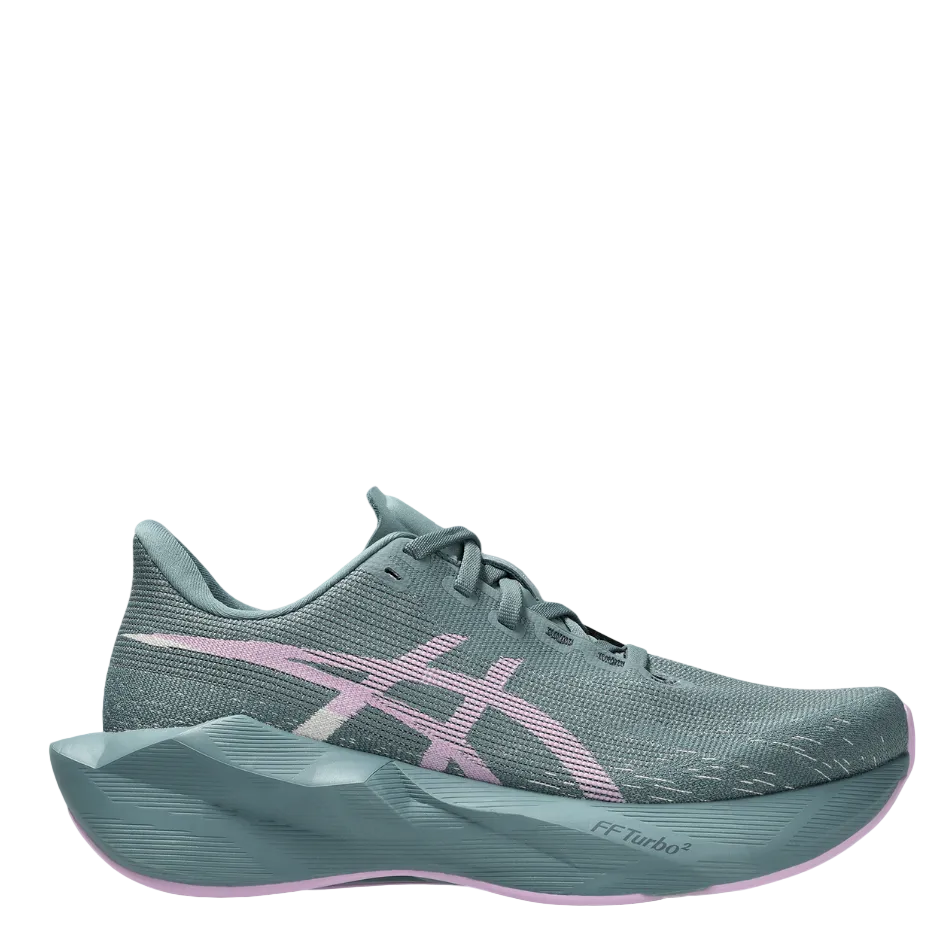 ASICS Women's NOVABLAST 6 Running Shoes in Foggy Teal/Hazy Lilac AW26