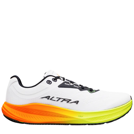 Altra Men's Torin 9 Running Shoes in White/Black/Safety Yellow AW26