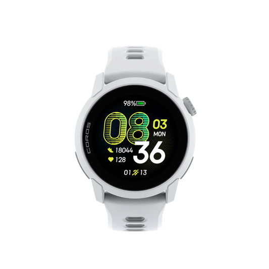 Coros Pace 4 GPS Sport Watch in White/Silicone SS26