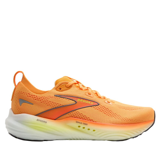 Brooks Men's Glycerin 22 Running Shoes in Orange/Nightlife/White AW25