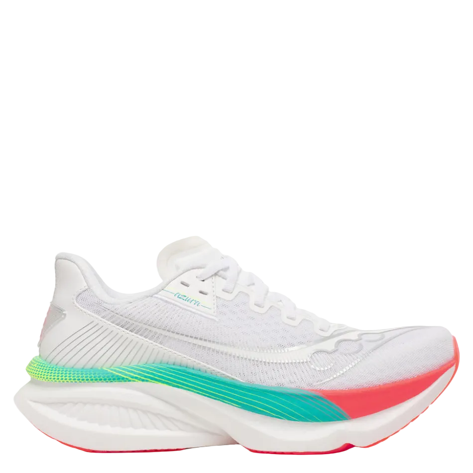 Saucony Women's Endorphin Azura Running Shoes in White/Multi AW26