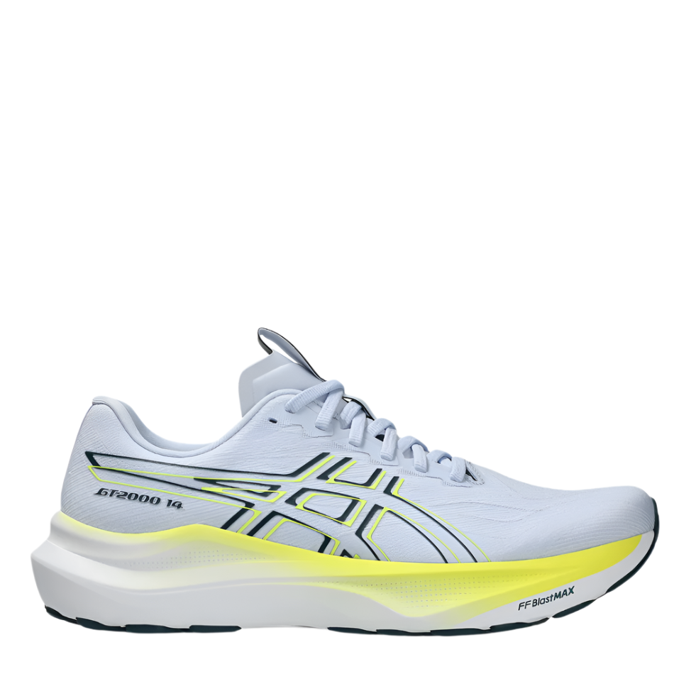 ASICS Men's GT-2000 v14 Running Shoes in Blue Fade/Tranquil Teal AW25