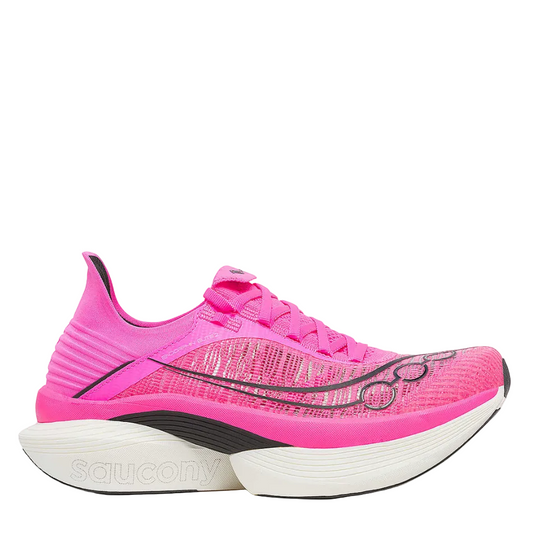 Saucony Unisex Endorphin Elite 2 Running Shoes in Shock /Black SS26