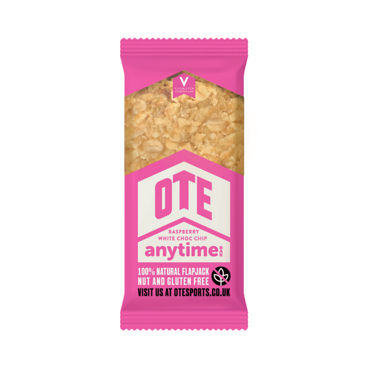 OTE Raspberry and White Chocolate Anytime Bar