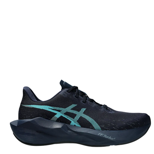 ASICS Men's NOVABLAST 6 Running Shoes in Midnight/Energy Aqua AW26