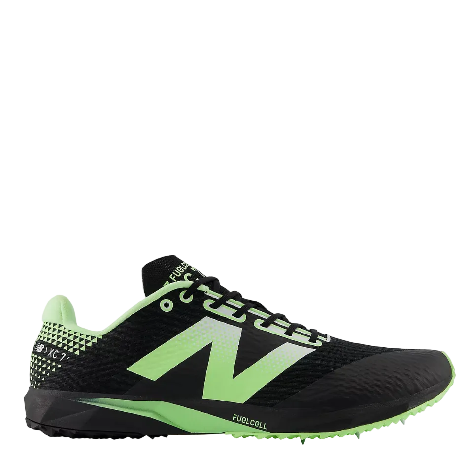 New Balance Unisex FuelCell XC7 v5 Cross Country Spikes in Black SS26