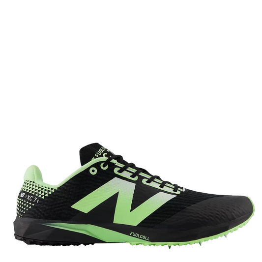 New Balance Unisex FuelCell XC7 v5 Cross Country Spikes in Black SS26