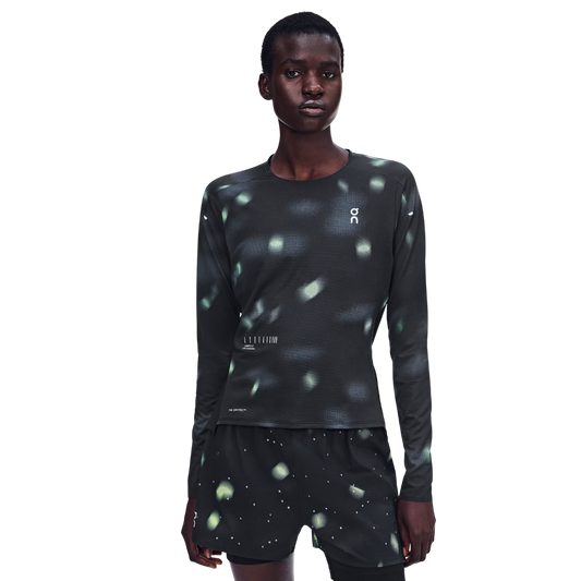 On Women's Performance Long-T Lumos Black AW26