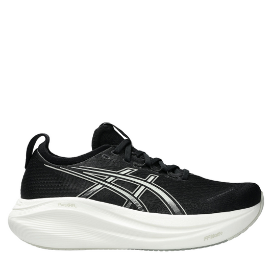 ASICS Women's GEL-NIMBUS 27 Running Shoes in Black/Lake Grey SS25