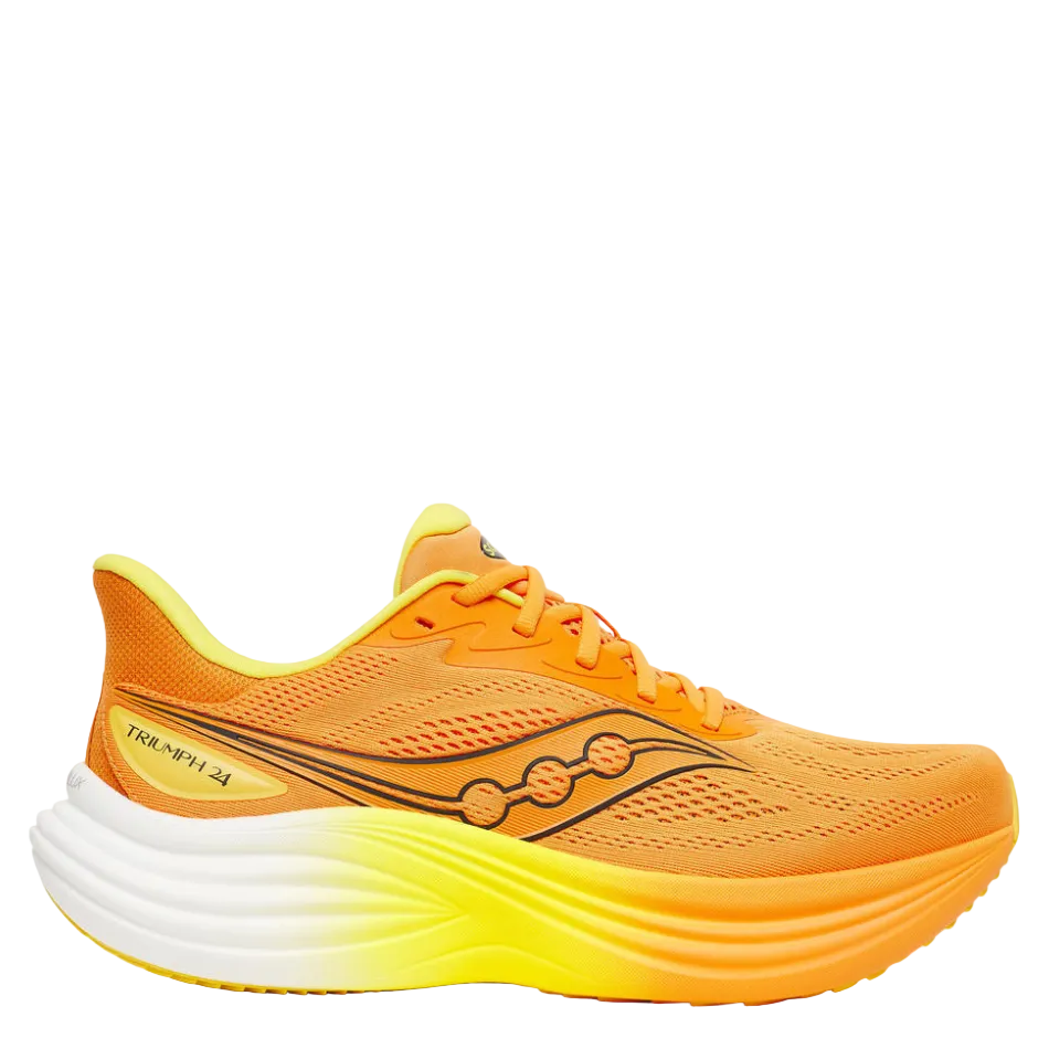 Saucony Men's Triumph 24 Running Shoes in Fuego AW26