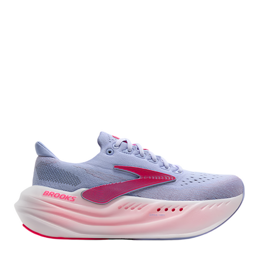 Brooks Women's Glycerin Max Running Shoes in Blue Heron/Diva Pink/White AW25