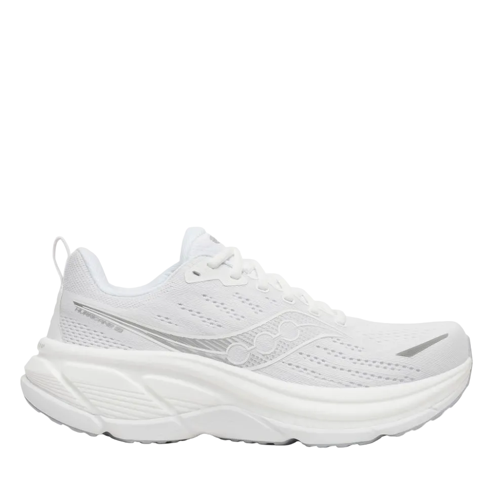 Saucony Men's Hurricane 25 Running Shoes in White - Online Exclusive