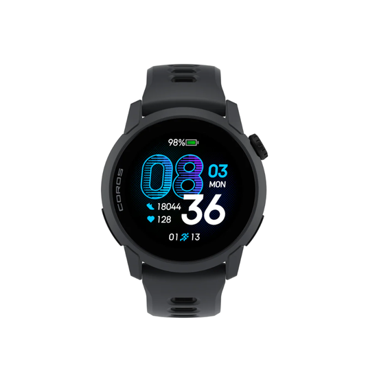 Coros Pace 4 GPS Sport Watch in Black/Silicone SS26