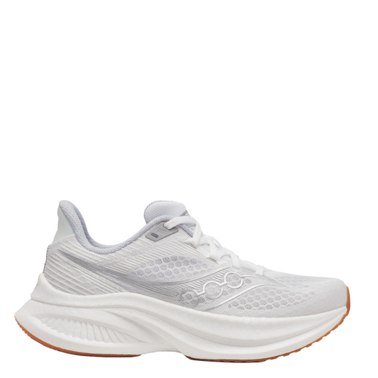 Saucony Women's Endorphin Speed 5 Running Shoes in White/Gum - Online Exclusive