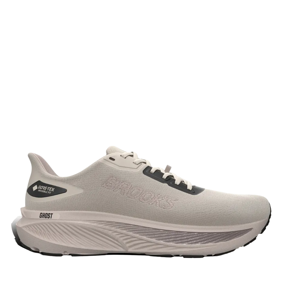 Brooks Men's Ghost 18 GTX Running Shoes in Chateau/Black/Metallic AW26